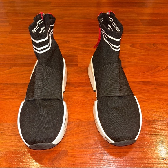 DKNY Black and Red Sneakers - Picture 2 of 6